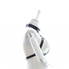 Эротический бюстгальтер с цепями и кожанными ремешками photo 4