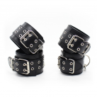 Комплект наручников Anklecuffs из искусственной кожи photo 2