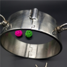 Тяжелый металлический ошейник, 6 см photo 5