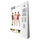 Бодістокінг-сукня з відкритими грудями Passion BS092 red photo 5