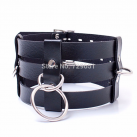 Кожаные ошейник, размер S/M photo 3