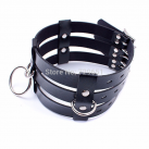 Кожаные ошейник, размер S/M photo 5