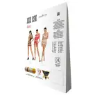 Бодістокінг-сукня Passion BS089 red, міні, плетіння у вигляді павутини photo 7