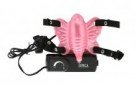  Вібромасажер метелик рожевого кольору з поясом The Butterfly Massager photo 1