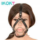 Металлический кляп IKOKY для рта и носа photo 2