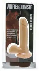 Фаллоимитатор WHITE BOOMSER (16 см)  photo 4