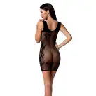 Откровенное платье-сетка Passion BS073 black photo 2