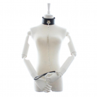 Кожаный мягкий ошейник с поводком photo 3