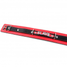 Кожаный ошейник с поводком, 52*5.5 см, длина поводка 85 см photo 6