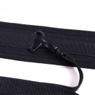 Черный мягкий ошейник с поводком для БДСМ photo 4