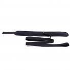 Черный мягкий ошейник с поводком для БДСМ photo 6