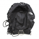 Маска черная с открытыми глазами и ротиком photo 1