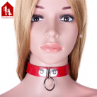 Красный ошейник с кольцом Davidsource 490*24 мм photo 3