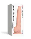 Реалистичный фаллоимитатор Strap-On-Me SOFT REALISTIC DILDO Vanilla - Size L photo 3