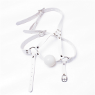 Кляп на ремнях белый photo 6