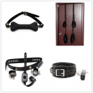 БДСМ-набор: бондаж, кляп, ошейник photo 2