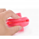 Мягкие наручники 2in1 и розовый кляп в форме губ photo 6