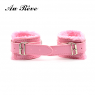 Мягкие наручники AuReve из искусственной кожи, 4 цвета photo 4