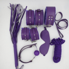 Набор для БДСМ фиолетовый 7 Шт. photo 2