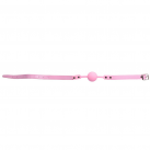 Кляп с ремнями розовый photo 3