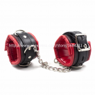 Универсальные наручники Sponge Leather Bondage Slave photo 4