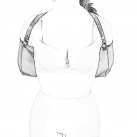 Чорний шкіряний бондаж для рук photo 1