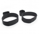 Черные наручники из нейлона photo 2