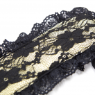 Кружевной фиолетовый набор для БДСМ (наручники, блиндер, повязка на глаза) photo 6