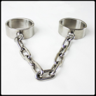 Наручники с цепью. Нержавеющая сталь. photo 2