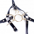 Золотой открытый кляп Oral Fixation photo 6