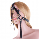 Золотой открытый кляп Oral Fixation photo 3