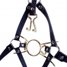 Золотой открытый кляп Oral Fixation photo 4