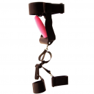 Манжеты и фаллоимитатор в трусиках photo 3