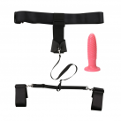 Манжеты и фаллоимитатор в трусиках photo 4