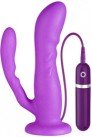 Вібромасажер PURRFECT SILICONE 2WAYS VIBRATOR 6.5INCH photo 1