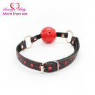 Кляп кожаный сердце photo 2