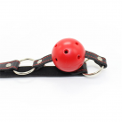 Кляп кожаный сердце photo 1