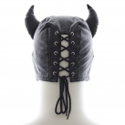 Красная маска с рогами photo 1