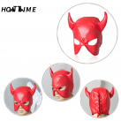 Красная маска с рогами photo 2