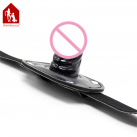 Кляп с замочком и фаллоимитатором. photo 6