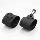 Нейлоновые черные наручники photo 4