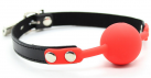 Кляп с замком, Red Ball Gag photo 5