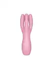 Кліторальний вібратор Satisfyer Threesome 3 Pink з трьома пальчиками photo 2