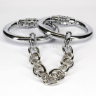 Наручники из нержавеющей стали с кодовым замком photo 6