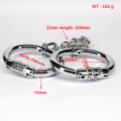 Наручники из нержавеющей стали с кодовым замком photo 3