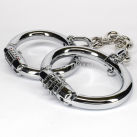 Наручники из нержавеющей стали с кодовым замком photo 1