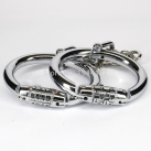 Наручники из нержавеющей стали с кодовым замком photo 2