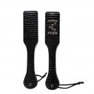 Хлопалки из эко-кожи, черные photo 5