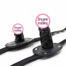 Черный страпон на ремешке photo 2