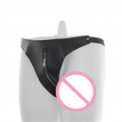 Трусики из искусственной кожи с молнией photo 1